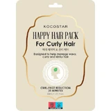 Kocostar Happy Hair Pack Маска для вьющихся волос против пушения 30 мл