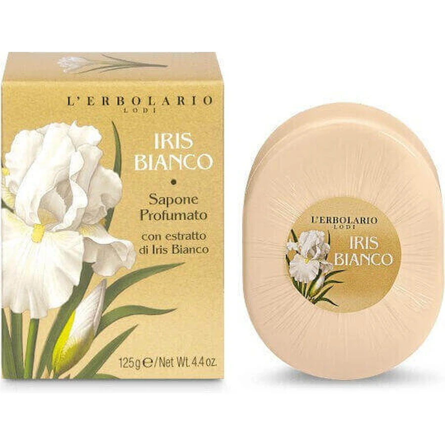 L' Erbolario Белый Ирис Sapone Profumato Iris Bianco Body Soap Bar 1pc: цены и характеристики
