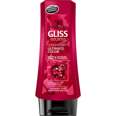 Schwarzkopf Gliss Ultimate Color Кондиціонер для збереження кольору фарбованого волосся 200 мл: ціни та характеристики