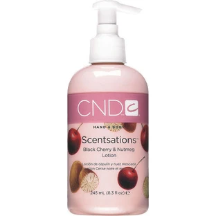 Зволожуючий лосьйон для тіла CND Scentsations Чорна вишня та мускатний горіх з алое вера 245мл