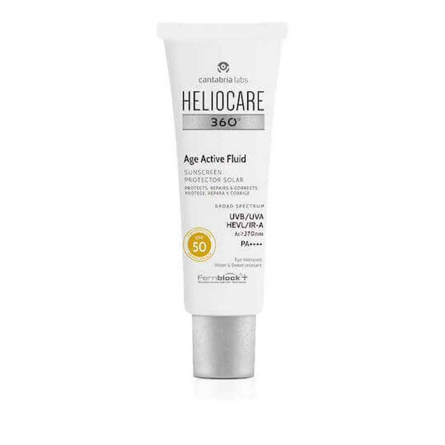 Heliocare 360 Age Активний флюїдний сонцезахисний крем для обличчя SPF50 50 мл: ціни та характеристики