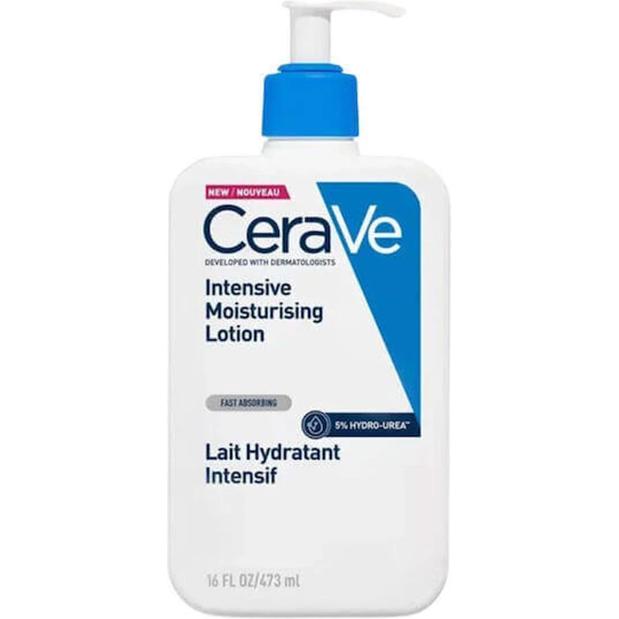 CeraVe Интенсивное увлажнение Интенсивный увлажняющий лосьон для тела с мочевиной для сухой/очень сухой и чувствительной кожи 473 мл: цены и характеристики