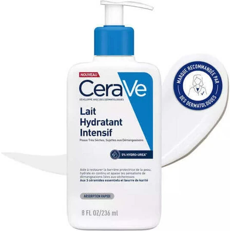 CeraVe Интенсивный увлажняющий лосьон для тела с мочевиной для сухой/очень сухой и чувствительной кожи 236 мл: цены и характеристики