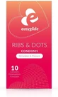 Easyglide Пресервант Ribs & Dots Пресервант Ribs & Dots Ребристі натуральні 10шт