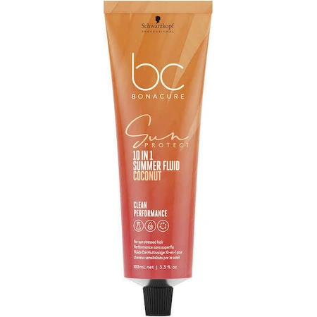 Schwarzkopf Bonacure Sun Protect 10-в-1 Летний солнцезащитный флюид для волос 100 мл: цены и характеристики