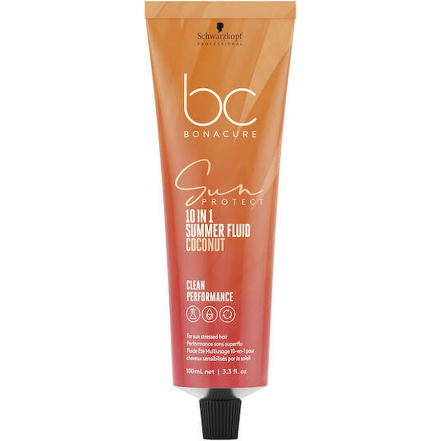 Schwarzkopf Bonacure Sun Protect 10-в-1 Летний солнцезащитный флюид для волос 100 мл: цены и характеристики