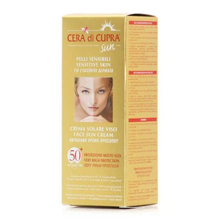 Cera di Cupra Солнцезащитный крем для чувствительной кожи Antilia Face Cream SPF50 75 мл