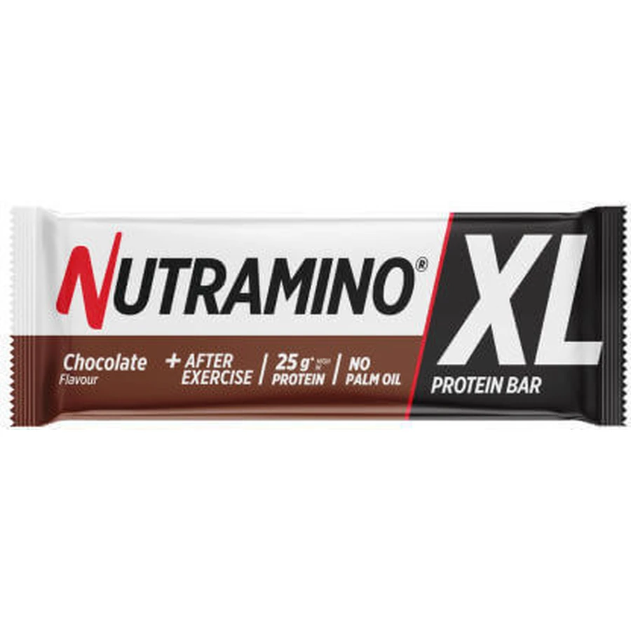 Батончик Nutramino XL с 30 г белка и вкусом двойного шоколада 74 г: цены и характеристики