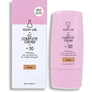 Лаборатория Молодости. Дневной крем для лица Complete CC Honey с SPF30 для увлажнения, устранения несовершенств и пигментных пятен с ниацинамидом 40 мл