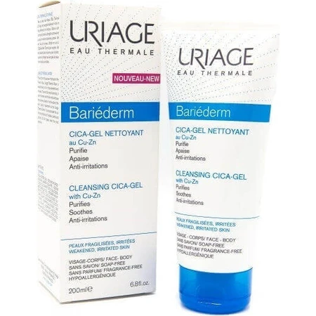 Гель для обличчя Uriage Bariederm 200мл: ціни та характеристики