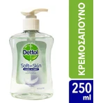 Мило-крем Dettol Sensitive М'яке для шкіри Тверде для бруду 250мл: ціни та характеристики