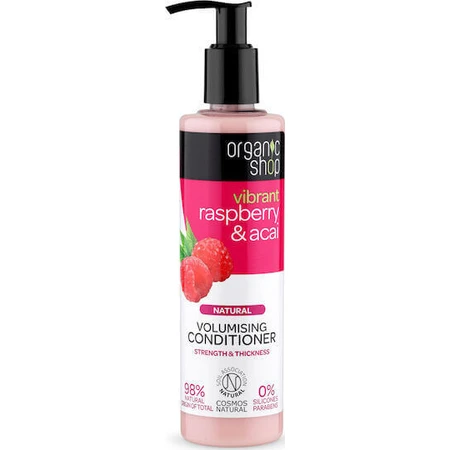 Бальзам Natura Siberica Organic Shop Малина та асаї Об'єм 280 мл: ціни та характеристики