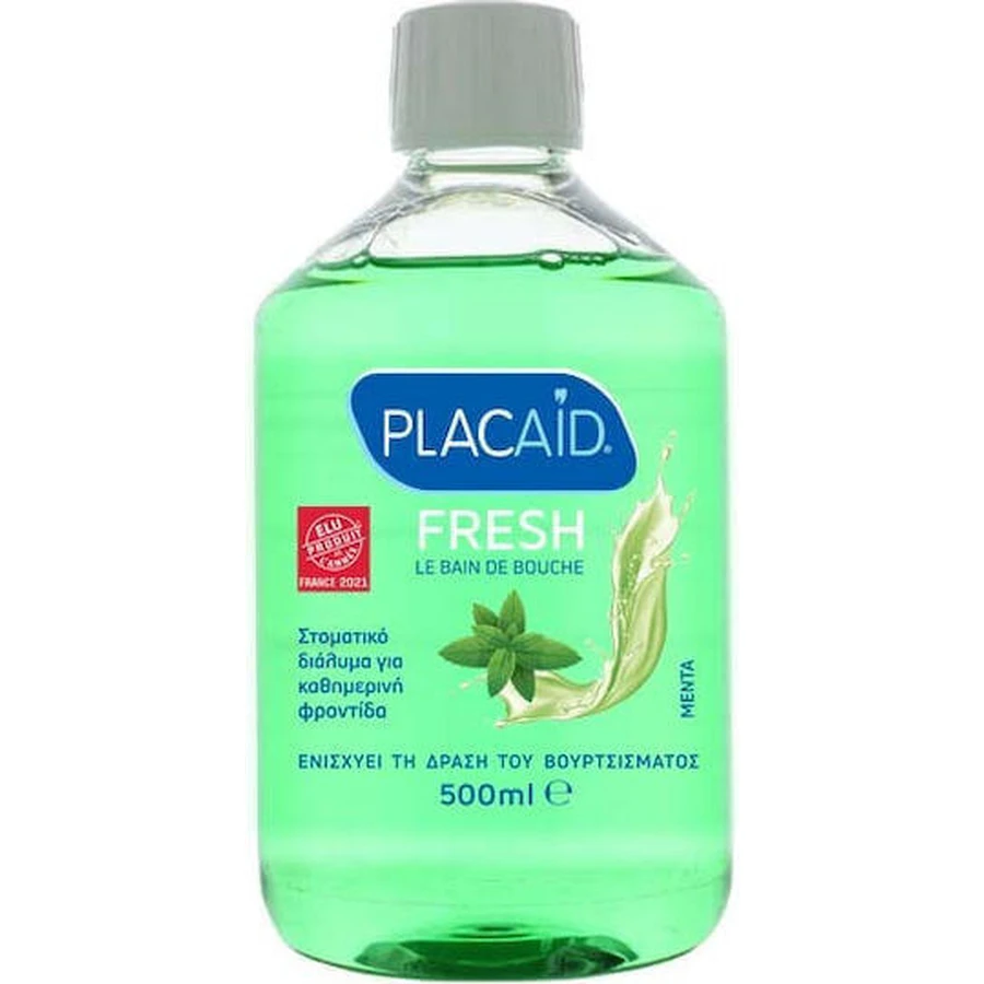 Ополіскувач для порожнини рота Plac Aid Свіжа м'ята Щоденний захист: ціни та характеристики