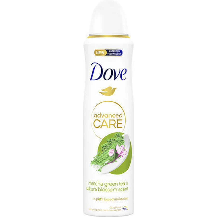 Дезодорант-спрей Dove Advanced Care Матча Матча 150 мл: ціни та характеристики