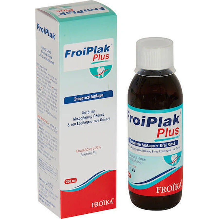 Ополіскувач для порожнини рота Froika Froiplak Plus: ціни та характеристики
