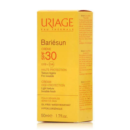 Uriage Bariesun Антисолнечный водостойкий крем для лица SPF30 50 мл: цены и характеристики
