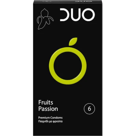 Дуэт Презерватив Fruits Passion Fruits Passion 6buc: цены и характеристики
