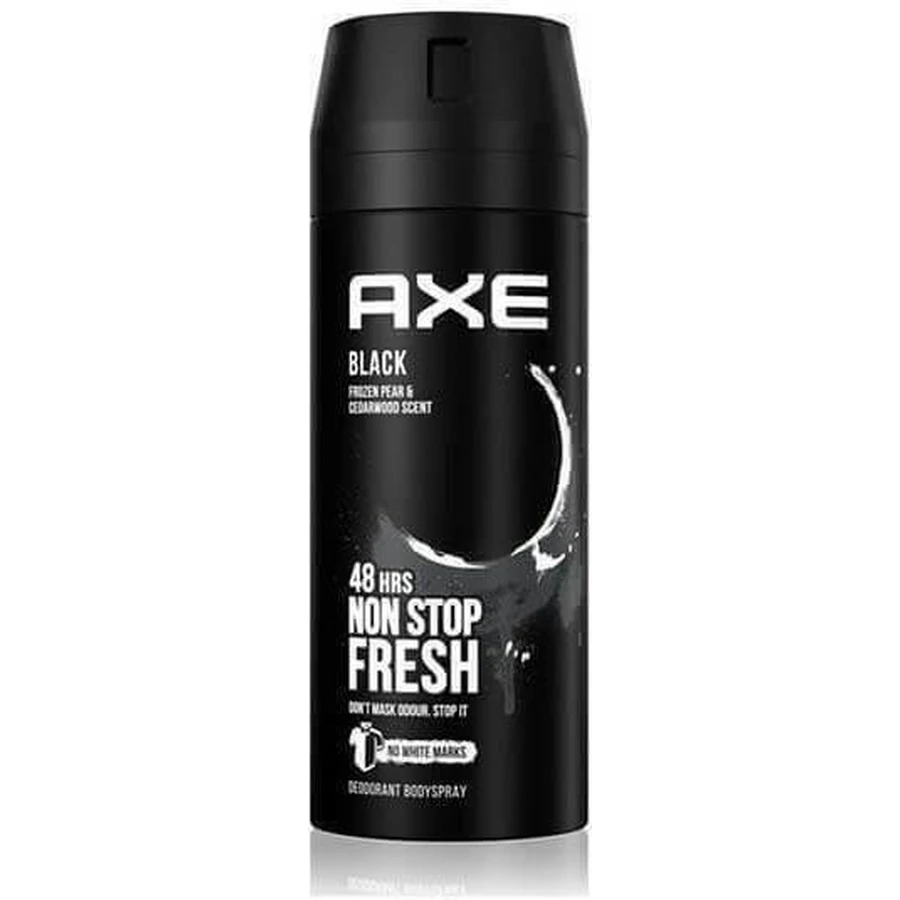 Дезодорант-спрей Axe Black Deo 150мл: ціни та характеристики