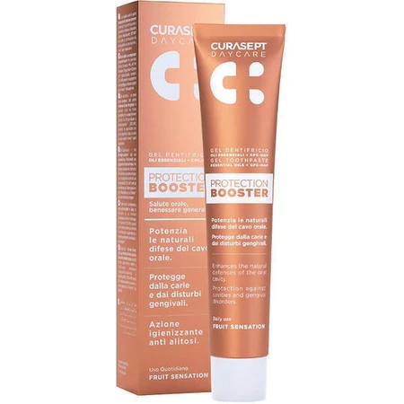 Curasept Daycare Protection Booster Зубная паста против гингивита и зубного налета с фруктовым ароматом 75 мл: цены и характеристики