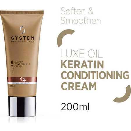 System Professional Fibra Luxeoil Luxeoil Keratin Conditioning Cream Восстанавливающий/питательный кондиционер для всех типов волос 200 мл: цены и характеристики