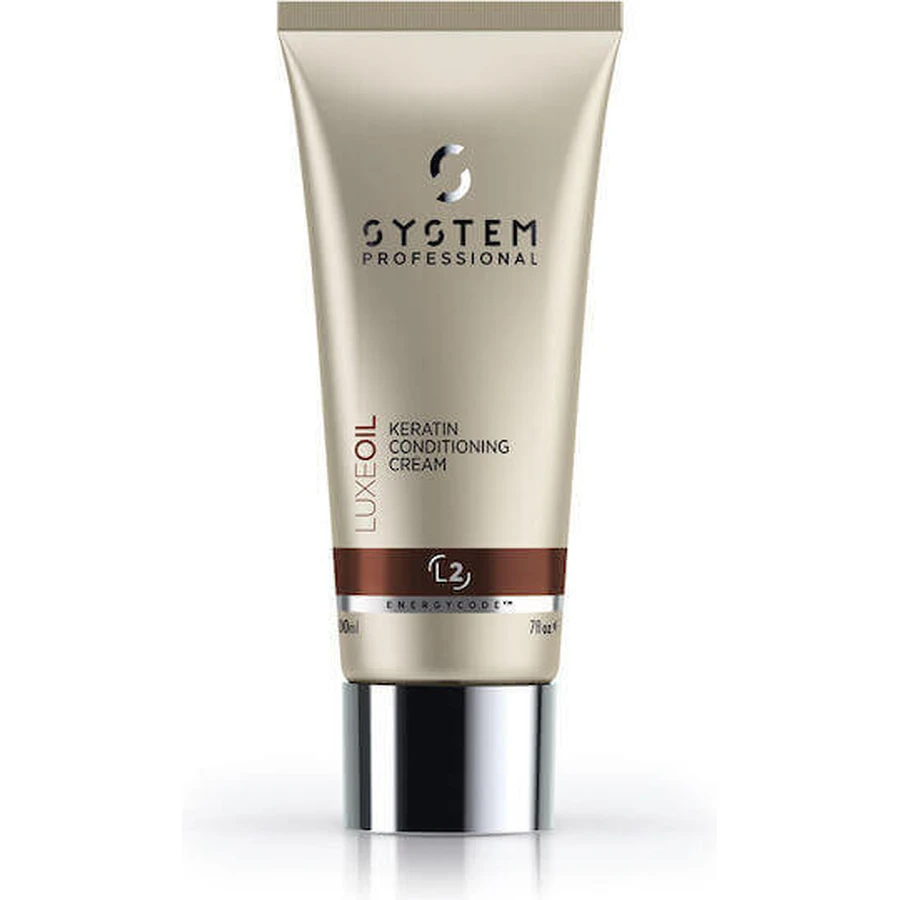 System Professional Fibra Luxeoil Luxeoil Keratin Conditioning Cream Восстанавливающий/питательный кондиционер для всех типов волос 200 мл: цены и характеристики