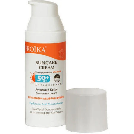 Сонцезахисний крем для обличчя Froika SPF50 50мл: ціни та характеристики