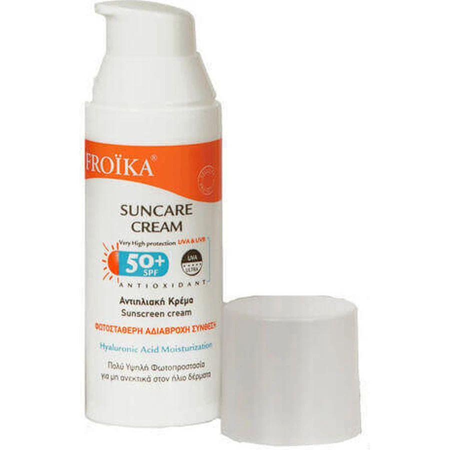 Сонцезахисний крем для обличчя Froika SPF50 50мл: ціни та характеристики