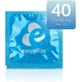 Easyglide Original Prezervative Ribbed Natural 40oz
