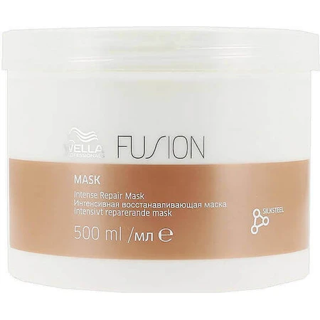 Інтенсивна відновлююча маска для волосся Wella Fusion Intense Silksteel 500 мл: ціни та характеристики
