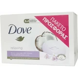 Dove Розслабляючий крем-бальзам для тіла з кокосом та жасмином 4х90гр