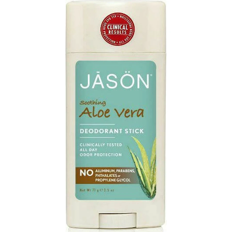 Jason Заспокійливий дезодорант Aloe Vera Дезодорант-стік Aloe Vera Deodorant Stick Aluminium Free 71гр: ціни та характеристики