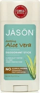 Jason Заспокійливий дезодорант Aloe Vera Дезодорант-стік Aloe Vera Deodorant Stick Aluminium Free 71гр