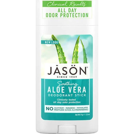Jason Заспокійливий дезодорант Aloe Vera Дезодорант-стік Aloe Vera Deodorant Stick Aluminium Free 71гр: ціни та характеристики