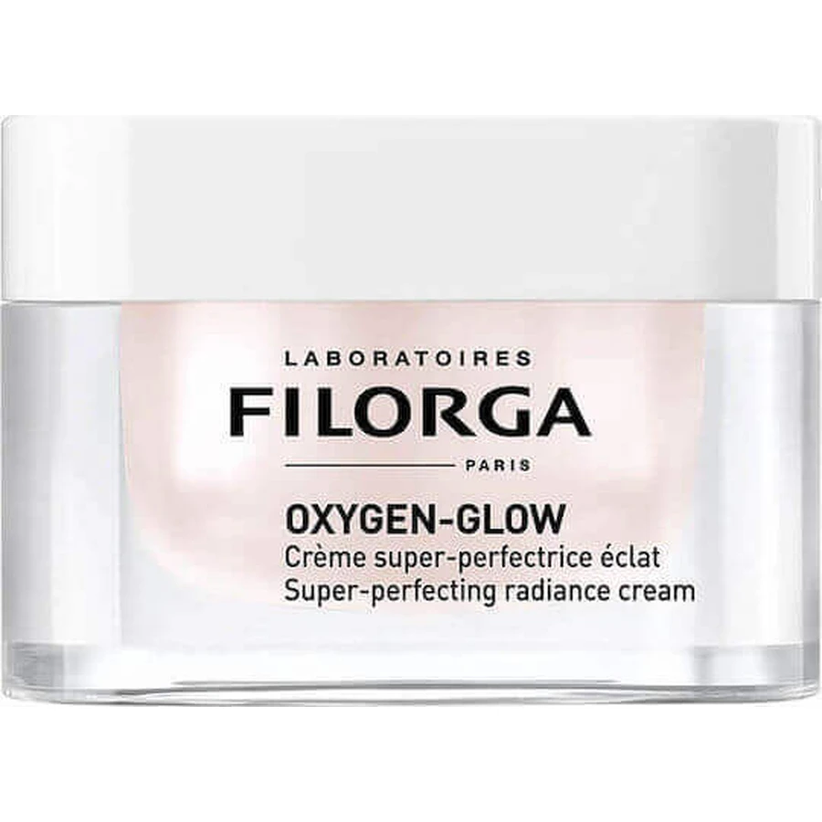 Зволожуючий і тонізуючий крем для обличчя Filorga Oxygen Glow з гіалуроновою кислотою 50мл: ціни та характеристики