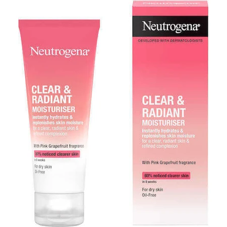 Крем для обличчя Neutrogena Clear 24 години 50 мл: ціни та характеристики