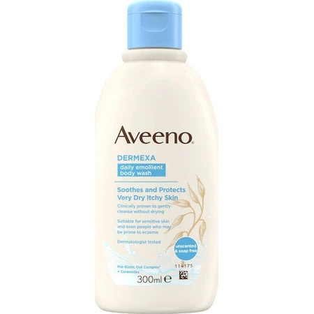 Aveeno Dermexa Body Wash Гель для тела, подходящий для атопичной кожи 300 мл: цены и характеристики