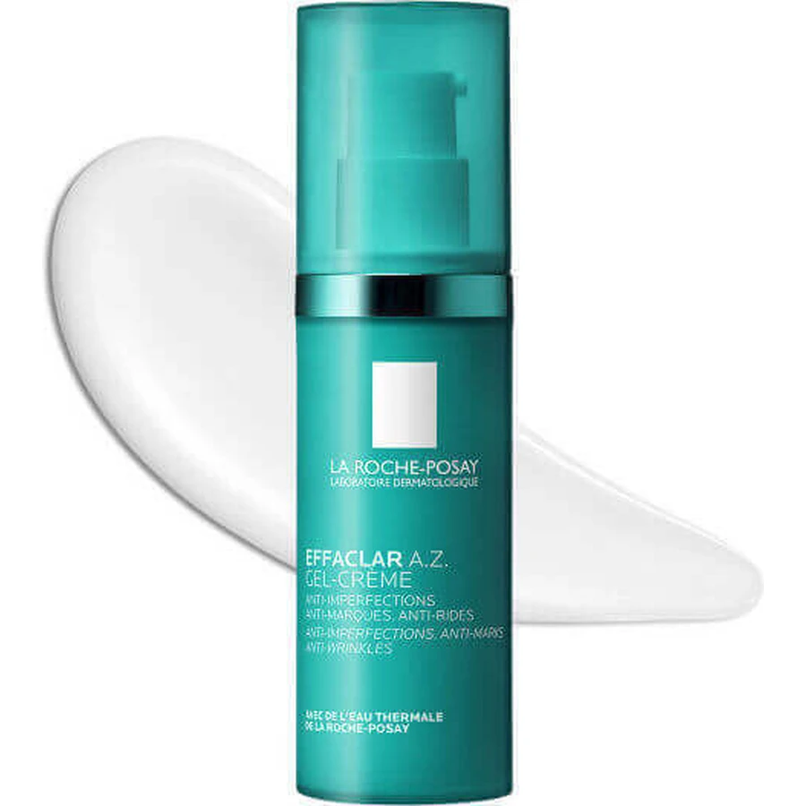 La Roche Posay Effaclar A.Z. Зволожуючий та омолоджуючий крем для обличчя проти акне з азелаїновою, саліциловою та гіалуроновою кислотами 40мл: ціни та характеристики