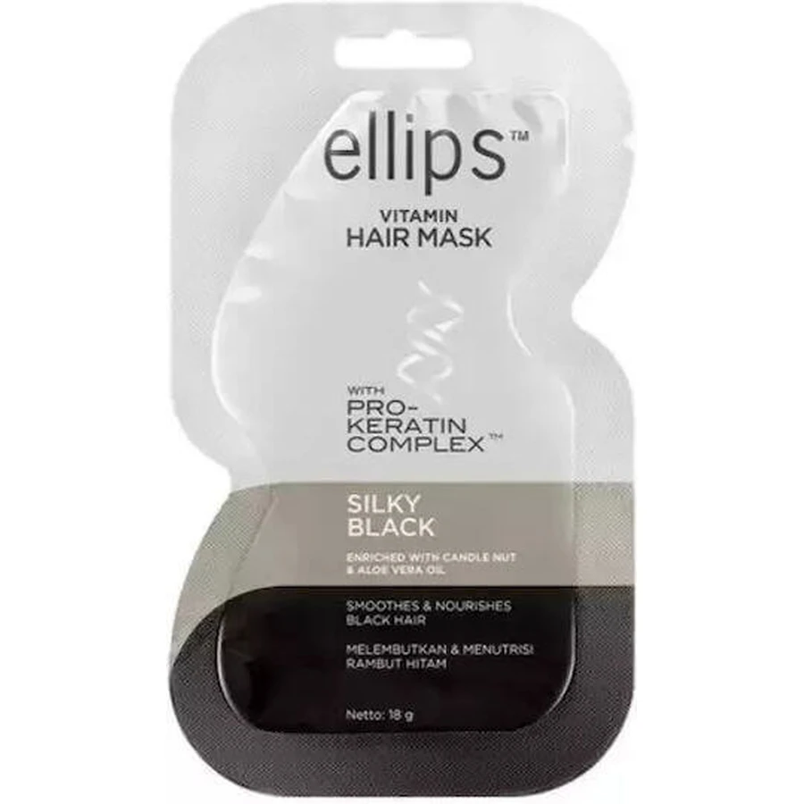 Ellips Silky Black Увлажняющая маска для волос 18 гр: цены и характеристики