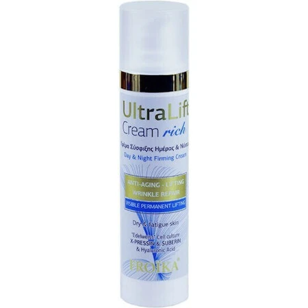 Froika UltraLift Rich 24H Увлажняющий и антивозрастной крем для лица с гиалуроновой кислотой и пептидами 40 мл: цены и характеристики