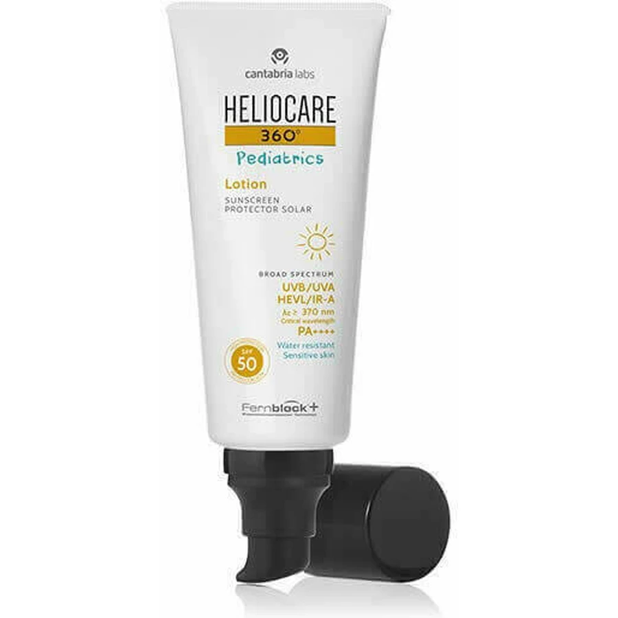Heliocare Pediatrics 360 Водостійкий дитячий сонцезахисний крем-емульсія SPF50 200 мл: ціни та характеристики
