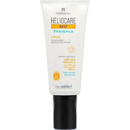 Heliocare Pediatrics 360 Водостійкий дитячий сонцезахисний крем-емульсія SPF50 200 мл: ціни та характеристики
