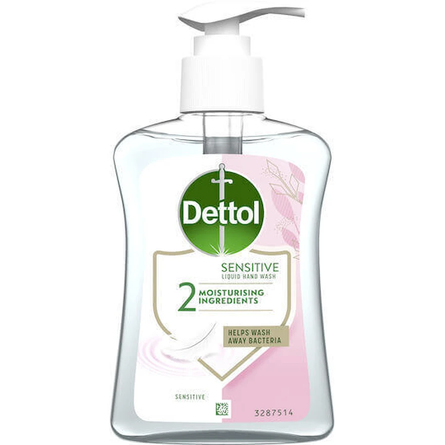Засіб для миття чутливих рук Dettol Sensitive Hand Wash 250 мл: ціни та характеристики
