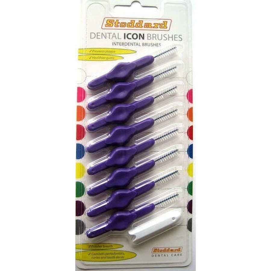 Stoddard Dental Icon Межзубные щетки 1,1 мм фиолетовые 8 шт.: цены и характеристики