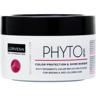 Маска для волосся Lorvenn Phyto Glam Glam Захист кольору та блиск, що зберігає колір 500 мл
