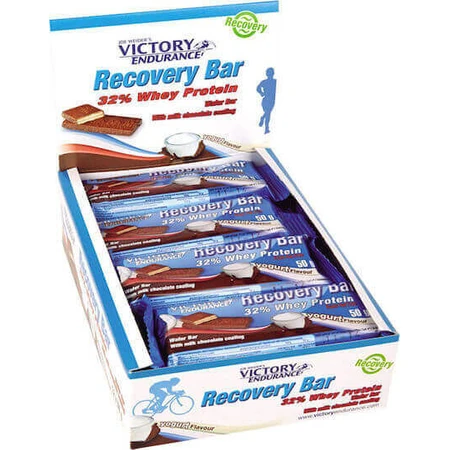 Відновлювальні батончики Weider Victory з 32% протеїну та йогуртом зі смаком йогурту 12x50гр: ціни та характеристики