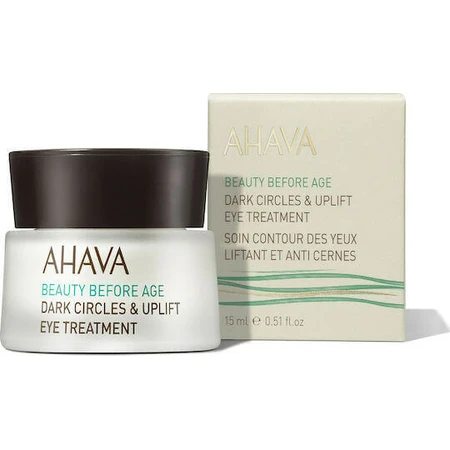 Тонізуючий крем для шкіри навколо очей Ahava Beauty Before Age з алое вера 15 мл: ціни та характеристики