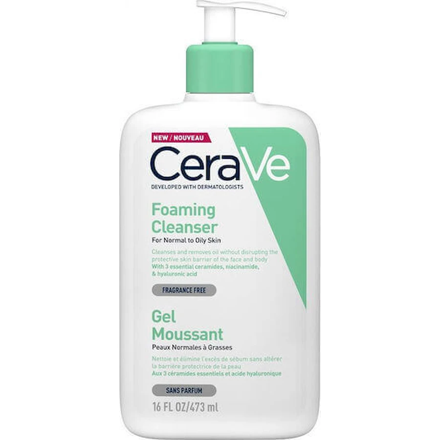CeraVe Пенящийся очищающий гель для лица 473 мл: цены и характеристики