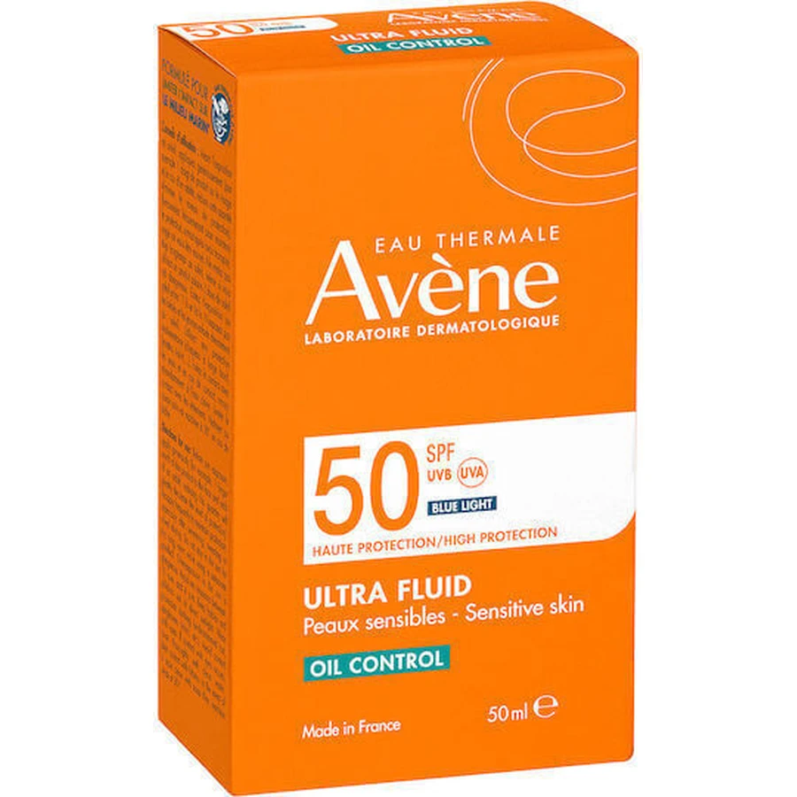 Eau Thermale Avène Ultra Fluid Oil Control Waterproof Face Lotion SPF50+ 50ml: цены и характеристики