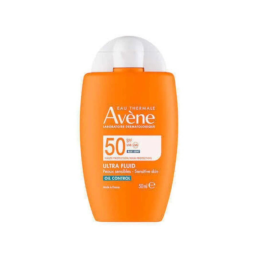Eau Thermale Avène Ultra Fluid Oil Control Waterproof Face Lotion SPF50+ 50ml: цены и характеристики