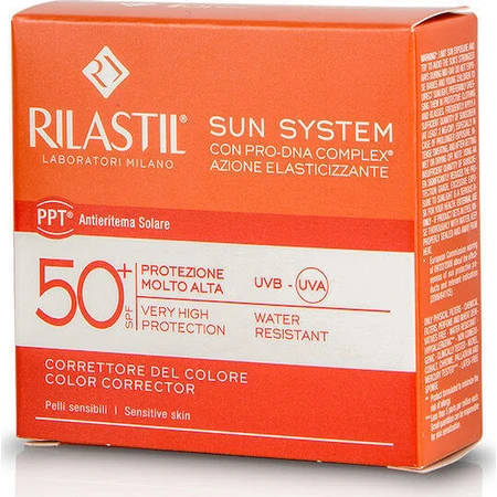 Rilastil Sun System Sun System Colour Corrector Sun Protection Face Powder SPF50 With Pigment 01 Beige 10gr: цены и характеристики